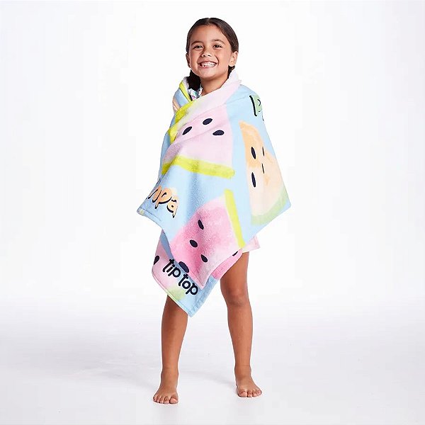 TOALHA DE BANHO TIP TOP - MELANCIA - MENINA