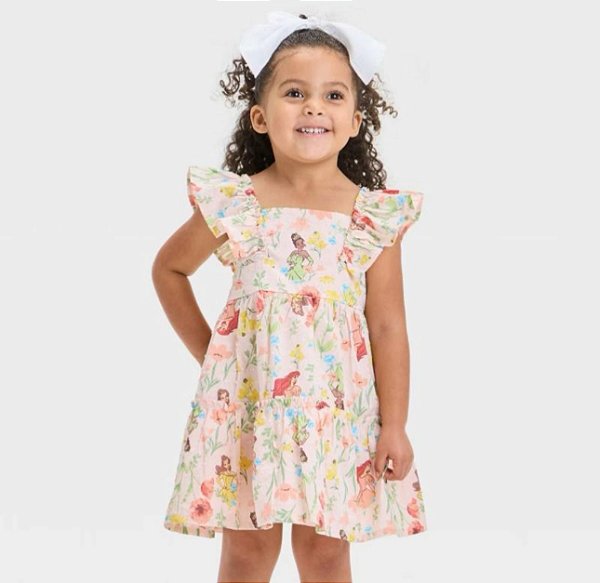 VESTIDO DISNEY - PRINCESAS - MENINA