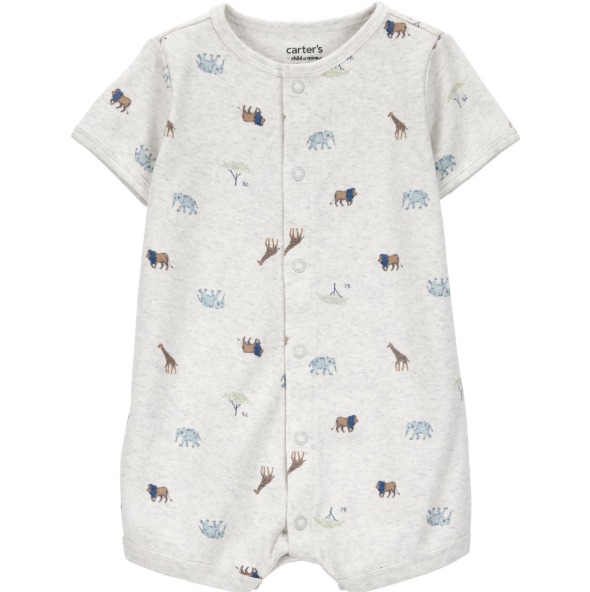 MACACÃO ROMPER CHILD OF MINE by CARTER'S - SAFARI - MENINO