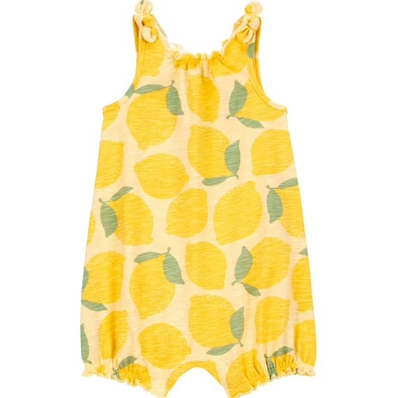 MACACÃO ROMPER CHILD OF MINE by CARTER'S - LIMÃOZINHOS - MENINA