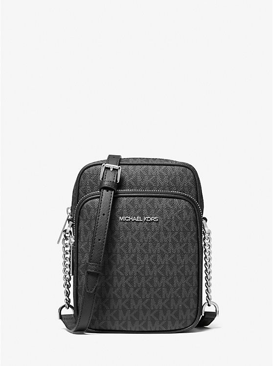 BOLSA TRANSVERSAL MICHAEL KORS - LOGO BLACK