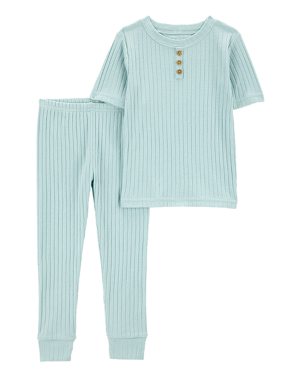 PIJAMA 2 PEÇAS CARTER'S - VERDE ÁGUA - MENINO
