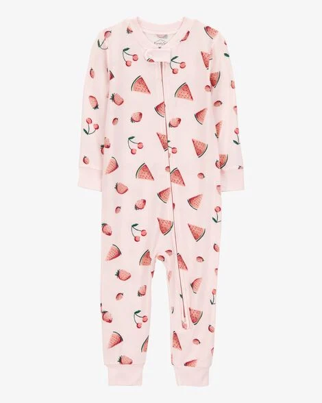 MACACÃO PURELYSOFT CARTER'S - MELANCIA E MORANGUINHOS - MENINA