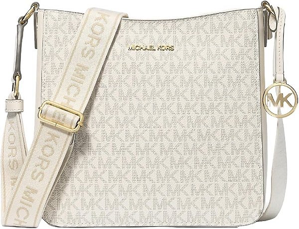 BOLSA TRANSVERSAL JET SET MICHAEL KORS - LOGO VANILLA
