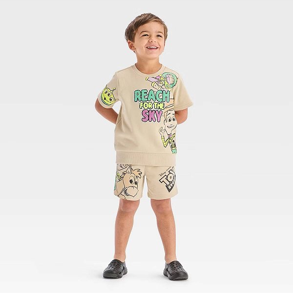 CONJUNTO VERÃO 2 PEÇAS DISNEY - TOY STORY - MENINO