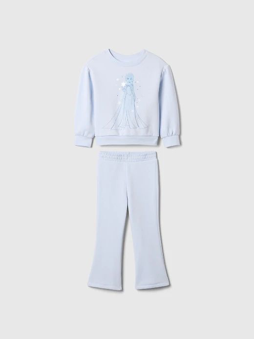 CONJUNTO MOLETOM FLANELADO 2 PEÇAS GAP - FROZEN - MENINA