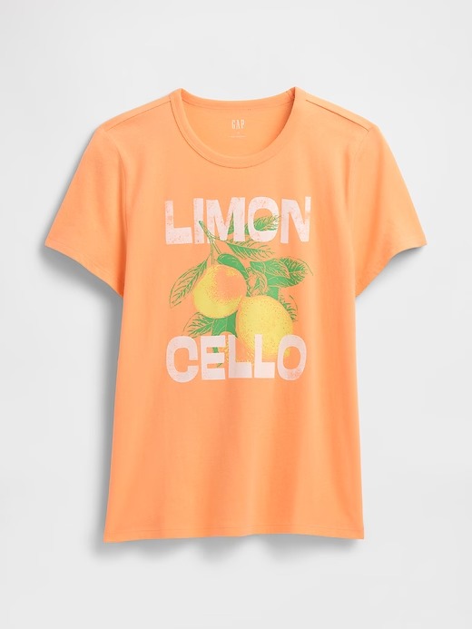 CAMISETA MANGA CURTA GAP - LIMON CELLO - FEMININA
