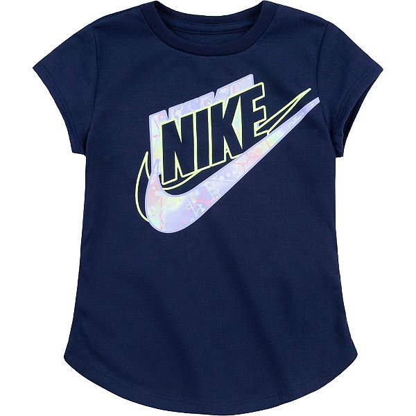 CAMISETA MANGA CURTA NIKE KIDS - LOGO - MENINA