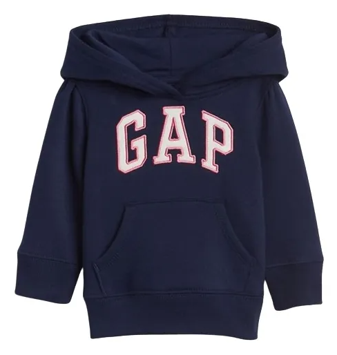 MOLETOM FLANELADO GAP - AZUL MARINHO - MENINA
