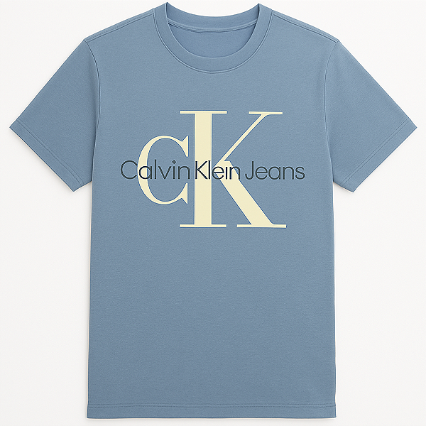 CAMISETA MANGA CURTA CALVIN KLEIN - BÁSICA LOGO - MENINO