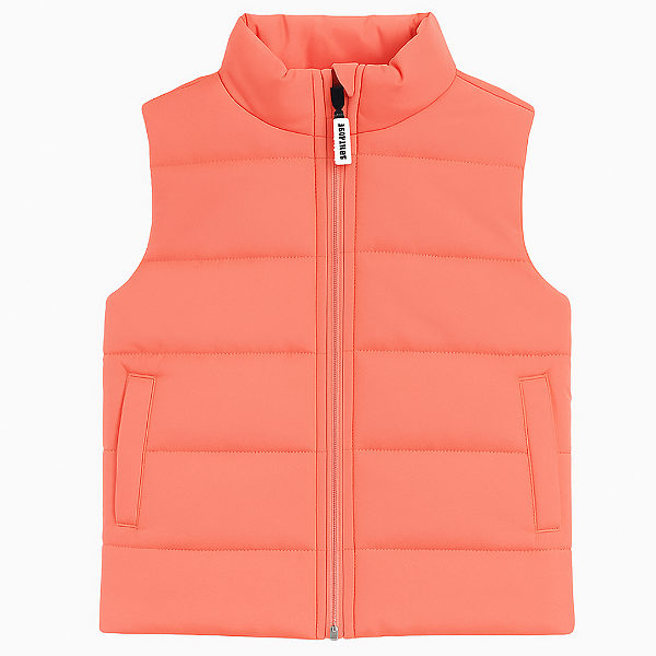 COLETE PUFFER CRAYOLA E KOHL'S - DUPLA FACE - MENINA