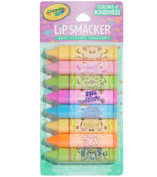 LIP BALM CRAYOLA - COLOR OF KINDNESS - PARA LÁBIOS MAIS HIDRATADOS