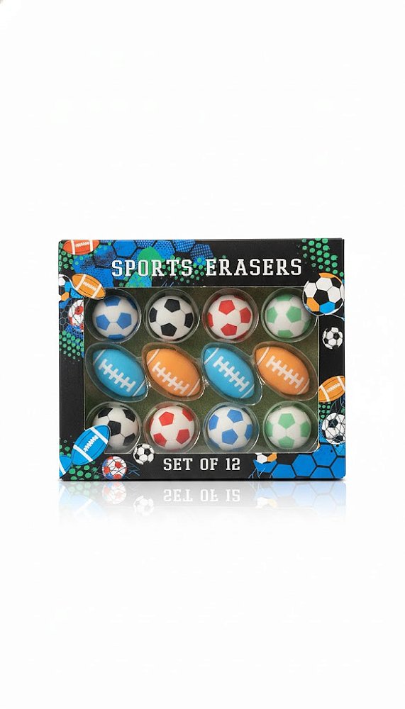 KIT 8 BORRACHAS ÉCCOLO - BOLAS