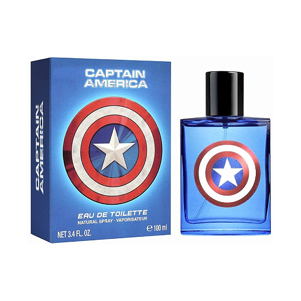 PERFUMES MARVEL - CAPITÃO AMÉRICA