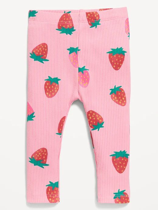 CALÇA LEGGING OLD NAVY - MORANGUINHO ROSA - MENINA