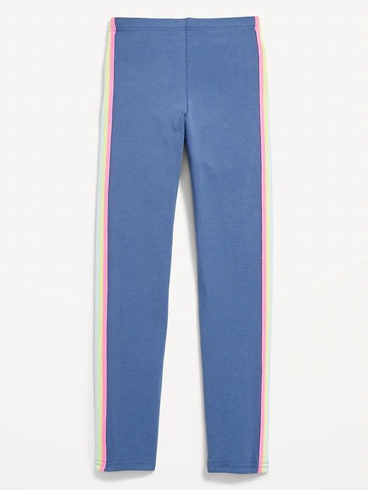 CALÇA LEGGING OLD NAVY - AZUL LISTRADO - MENINA