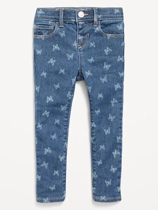 CALÇA OLD NAVY - BORBOLETINHAS JEANS - MENINA