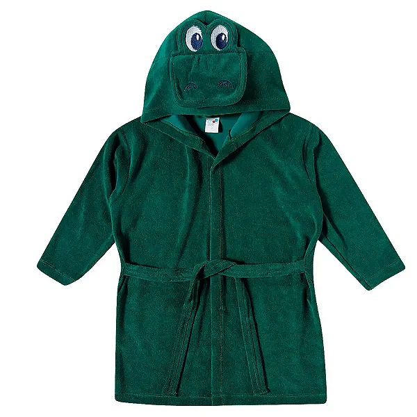 ROUPÃO DE BANHO TIP TOP KIDS - JACARÉ - MENINO