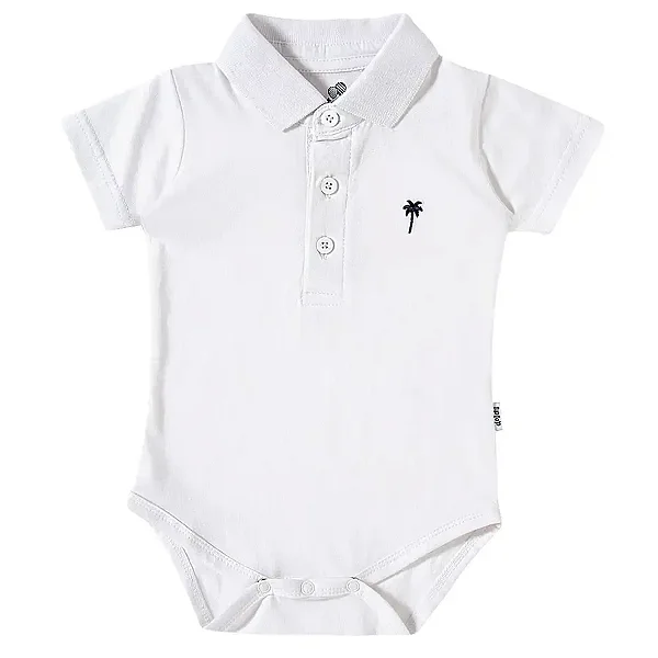 BODY MANGA CURTA TIP TOP - BRANCO - MENINO