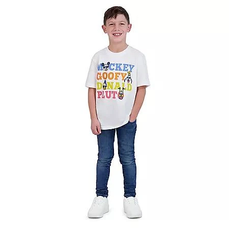 CAMISETA MANGA CURTA DISNEY KIDS - MICKEY AND FRIENDS - MENINO