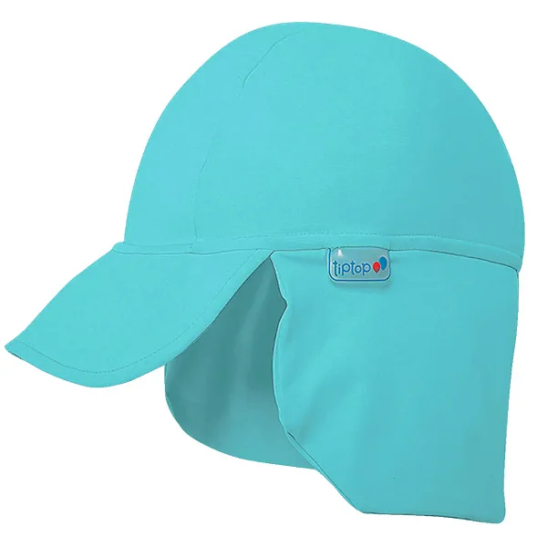 BONÉ COM PROTEÇÃO UV50+ TIP TOP - TURQUESA CLARO - MENINO