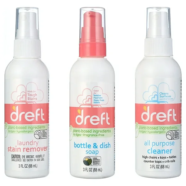 KIT DE LIMPEZA PARA VIAGEM DREFT - 266mL