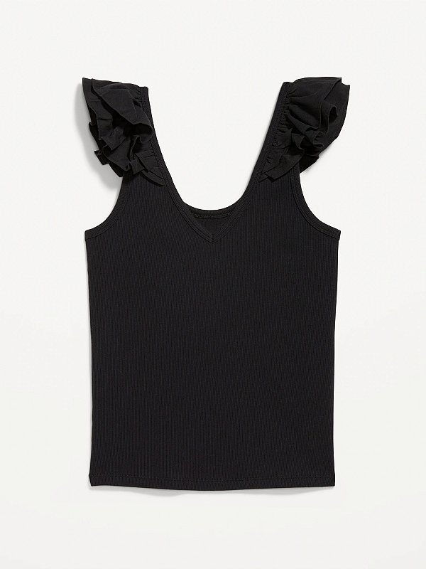 CAMISETA REGATA OLD NAVY - PRETA - FEMININA