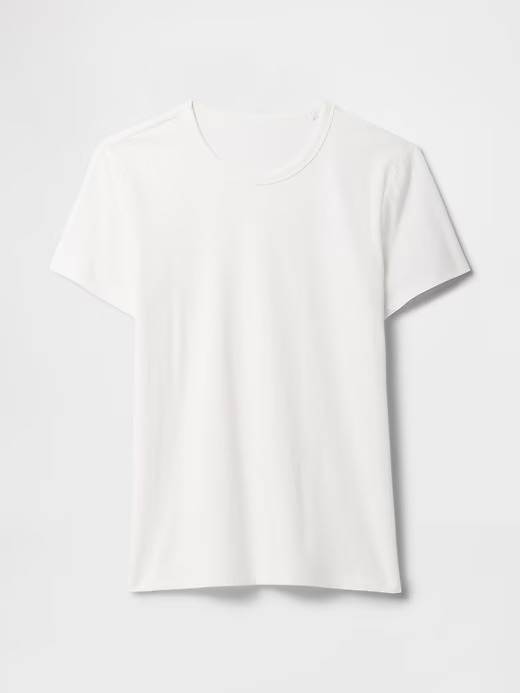 CAMISETA MANGA CURTA GAP - BRANCA - FEMININA