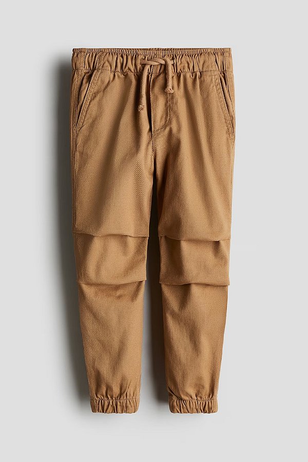 CALÇA H&M - JOGGER MARROM - MENINO
