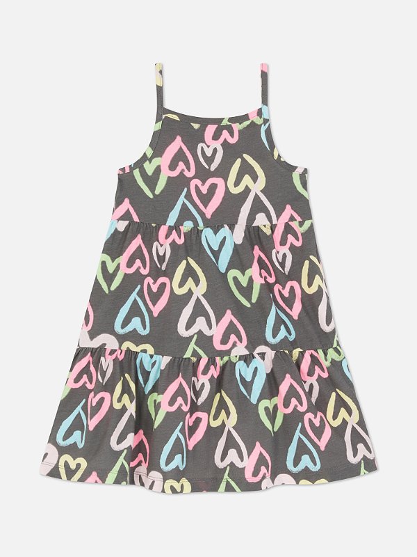 VESTIDO PRIMARK - CORAÇÃO - MENINA