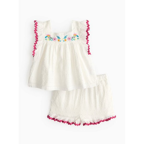 CONJUNTO VERÃO 2 PEÇAS BABY TU - FLORAL - MENINA