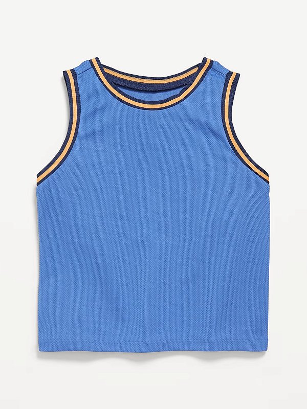 CAMISETA REGATA ACTIVE OLD NAVY - AZUL - MENINO