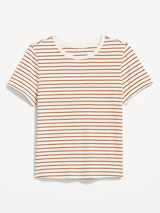 CAMISETA MANGA CURTA OLD NAVY - LISTRADINHA - FEMININA