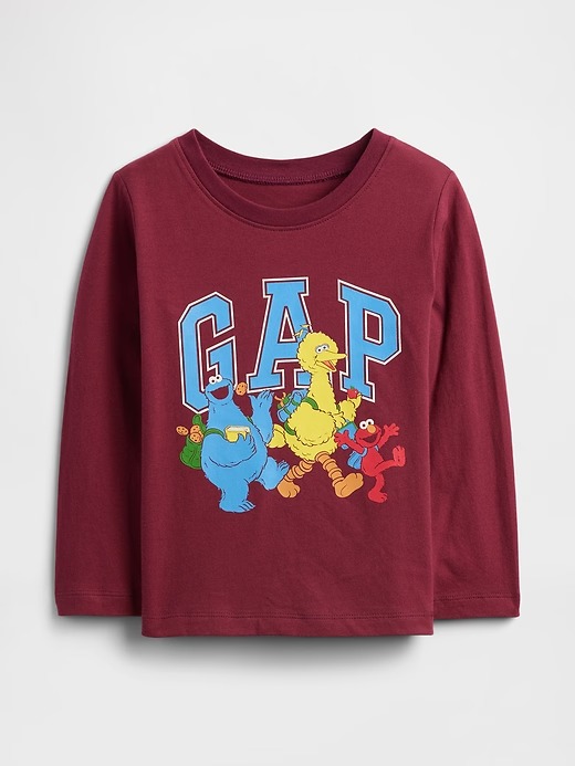 CAMISETA MANGA LONGA GAP - SESAME STREET - MENINO