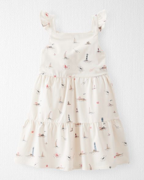 VESTIDO LITTLE PLANET by CARTER'S - PRAIA BEGE - MENINA