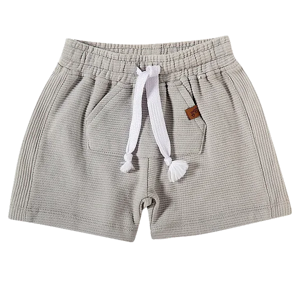 BERMUDA TIP TOP - CINZA - MENINO