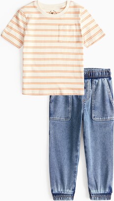 CONJUNTO 2 PEÇAS TU - LISTRADO - MENINO