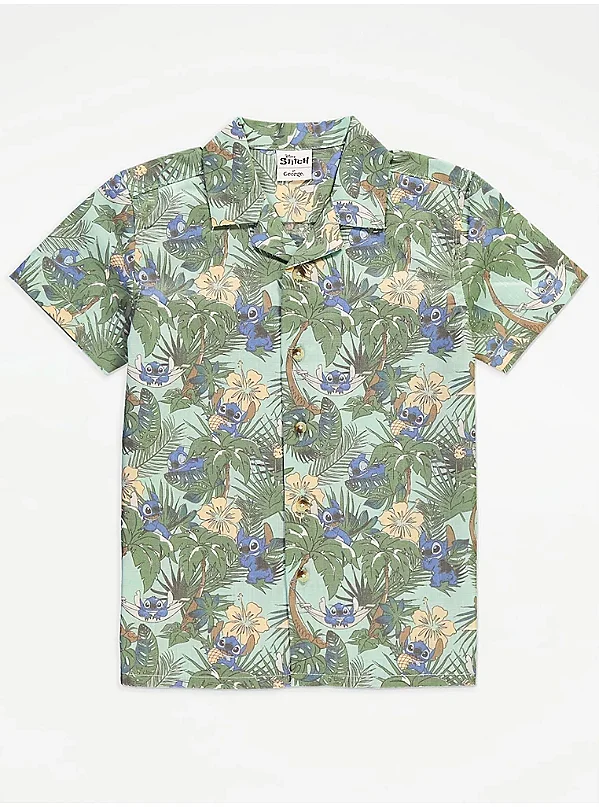 CAMISA MANGA CURTA GEORGE KIDS - STITCH - MENINO