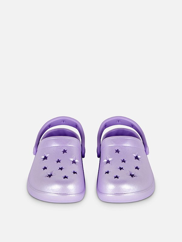 SANDÁLIA BABUCHE PRIMARK - LILÁS - MENINA