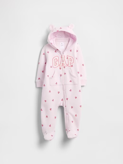 MACACÃO GAP - CORAÇÃOZINHO ROSA - MENINA