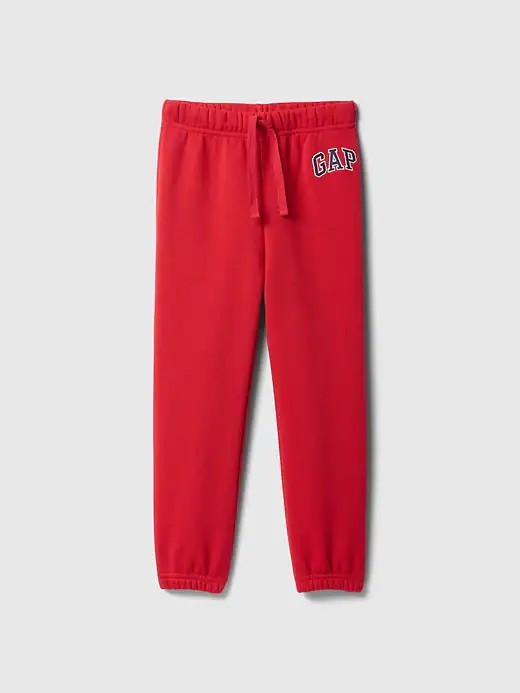 CALÇA MOLETOM FLANELADO GAP - VERMELHA - MENINO