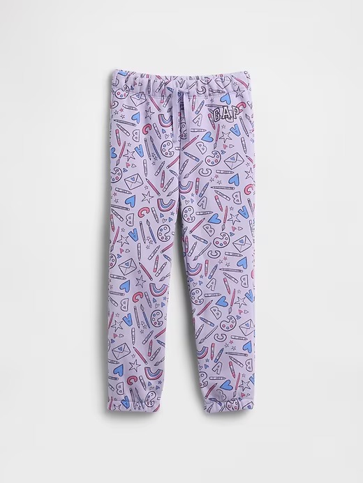 CALÇA MOLETOM FLANELADO GAP - LILÁS - MENINA