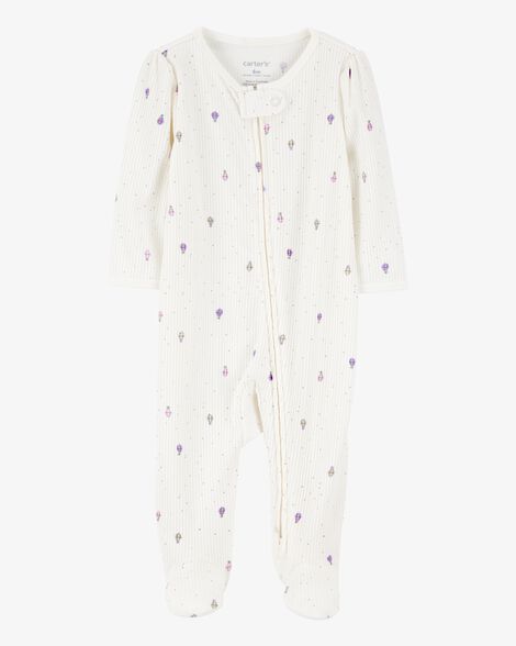 MACACÃO COM PÉ CARTER'S - BALÕES - MENINA