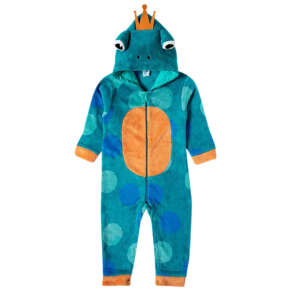 MACACÃO SEM PÉ PELUDINHO TIP TOP TODDLER - SAPINHO - MENINO