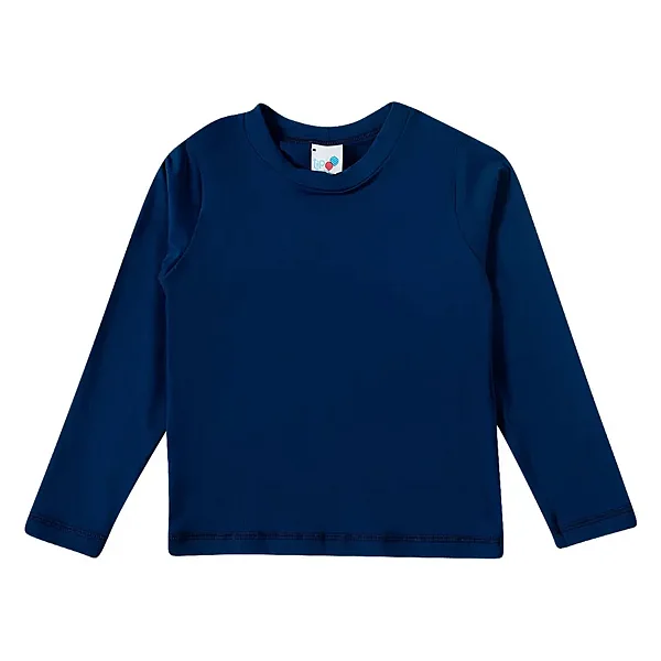 CAMISETA MODA PRAIA TIP TOP - AZUL MARINHO - PROTEÇÃO +50UV - UNISSEX