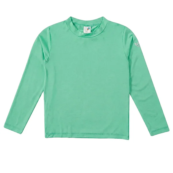 CAMISETA MODA PRAIA TIP TOP - VERDE CLARINHO - PROTEÇÃO +50UV - UNISSEX