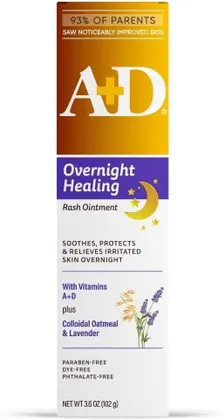 POMADA BISNAGA OVERNIGHT HEALING A+D - PREVENÇÃO E TRATAMENTO - 102 g
