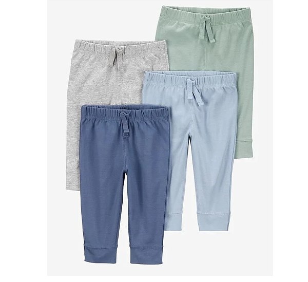 KIT 4 CALÇAS CARTER'S - COLORS - MENINO