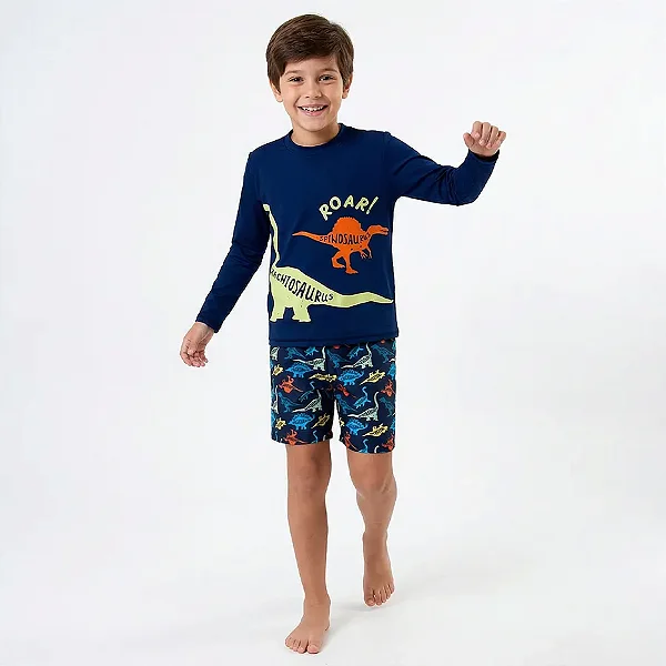 MODA PRAIA TIP TOP - ROAR - PROTEÇÃO UV50+ - MENINO