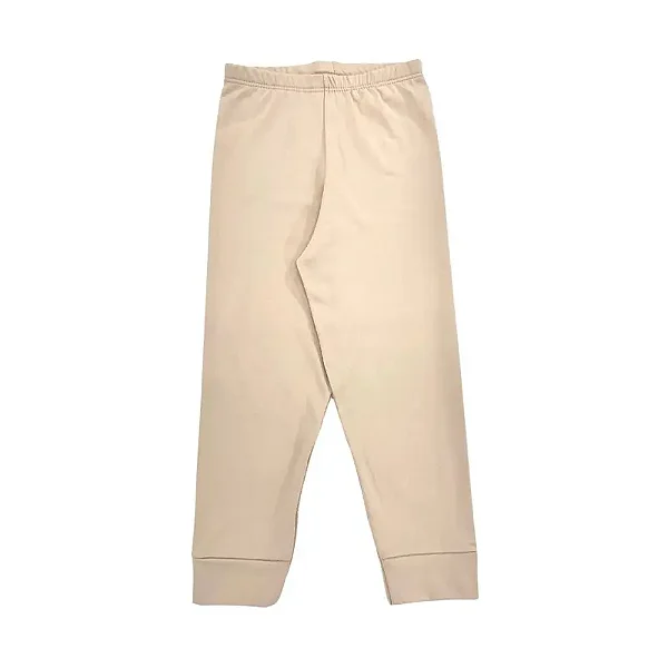 CALÇA TÉRMICA COMFORT FOFOTINHOS - BEGE - UNISSEX